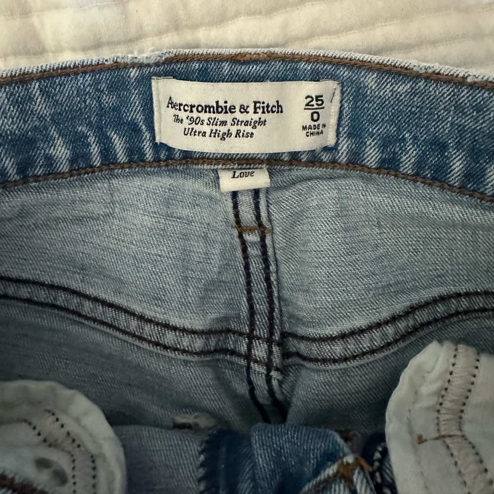 High waisted denim